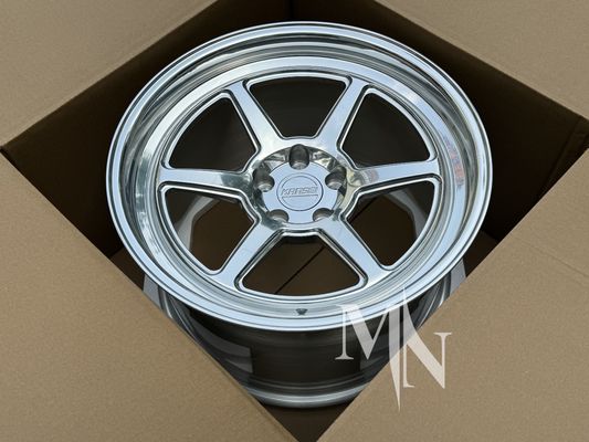 Nissan 350Z 370Z için 5x114.3 Forge Oto Jantlar Parlak Gümüş Kaplama