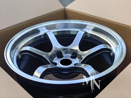 Advan R6 Tekerlekleri Nissan GTR R32 R33 R34 R35 18 19 20 Inch Black Edition Alloy Rimleri