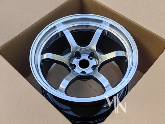 Advan R6 Tekerlekleri Nissan GTR R32 R33 R34 R35 18 19 20 Inch Black Edition Alloy Rimleri