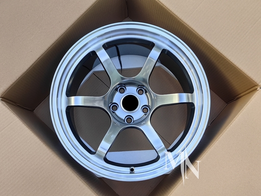 Advan R6 Tekerlekleri Nissan GTR R32 R33 R34 R35 18 19 20 Inch Black Edition Alloy Rimleri