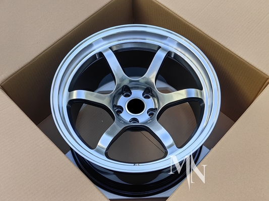 Advan R6 Tekerlekleri Nissan GTR R32 R33 R34 R35 18 19 20 Inch Black Edition Alloy Rimleri