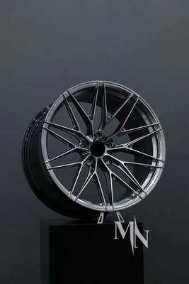 2013 ila 2017 BMW X5 X5M F15 E70 18 19 20 21 22 Inch Özel OEM Siyah Aşırı Konkaf Tekerlekler Kenarlar