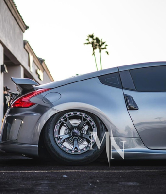 Nismo V1 Tekerlekleri Nissan 370Z G37 Q50 19 20 21 Inch Custom Beadlock Rimleri için
