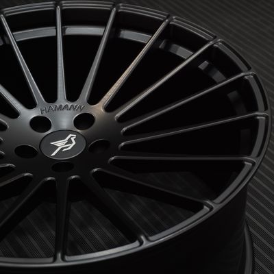 Hamann Yıldönümü Derin Konkav Kalıp Tekerlekler Satin Siyah