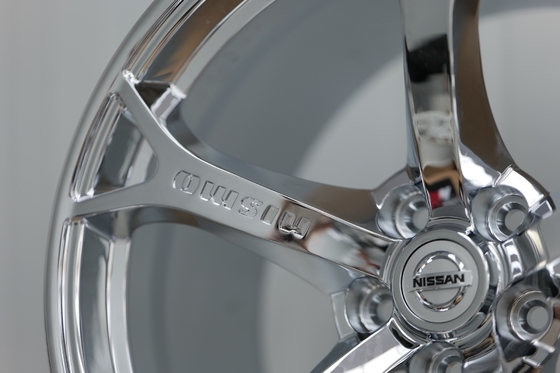 Nismo OEM Chrome Wheels Rim Nissan 370Z Infiniti Q50 Monoblock Kalıp Çarklar
