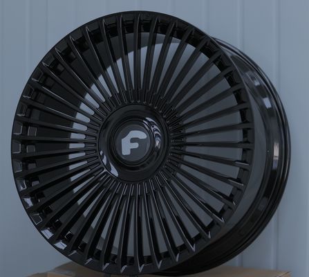 Brüt Siyah Forgiato Trimestre Dövme Jantlar Rolls Royce Range Rover Mercedes Benz S Sınıfı İçin