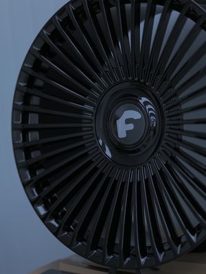 Brüt Siyah Forgiato Trimestre Dövme Jantlar Rolls Royce Range Rover Mercedes Benz S Sınıfı İçin