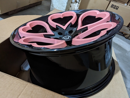 Kalp Tekerlekleri Mini Cooper S için Monoblock Kalıp Çarklar