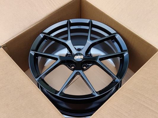 BBS Fi-R Saten Siyah Jantlar 6061-T6 Alüminyum Alaşımlı Dövme Jantlar