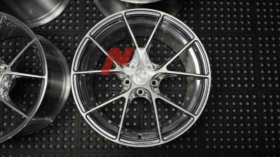 BMW Dövme Jantlar Parlatılmış Gümüş Fırçalanmış Yüzey F87 F80 F82 F90 M2 M3 M4 M5 İçin