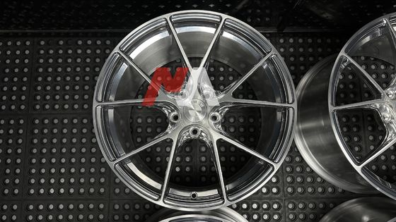 BMW Dövme Jantlar Parlatılmış Gümüş Fırçalanmış Yüzey F87 F80 F82 F90 M2 M3 M4 M5 İçin