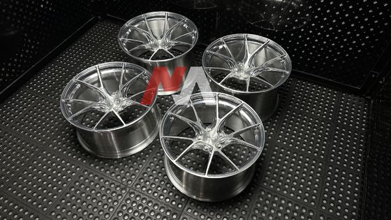 BMW Dövme Jantlar Parlatılmış Gümüş Fırçalanmış Yüzey F87 F80 F82 F90 M2 M3 M4 M5 İçin