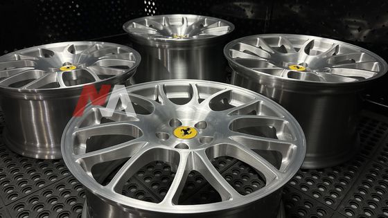 Ferrari F430 Kalıp Tekerlekler Fırçalanmış RE-01
