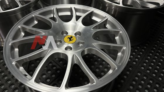 Ferrari F430 Kalıp Tekerlekler Fırçalanmış RE-01