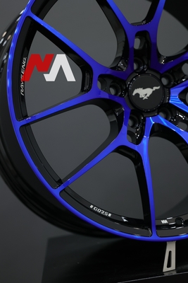 Volk Racing G025 Limited Koyu mavi dövme tekerlekleri