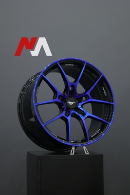 Volk Racing G025 Limited Koyu mavi dövme tekerlekleri
